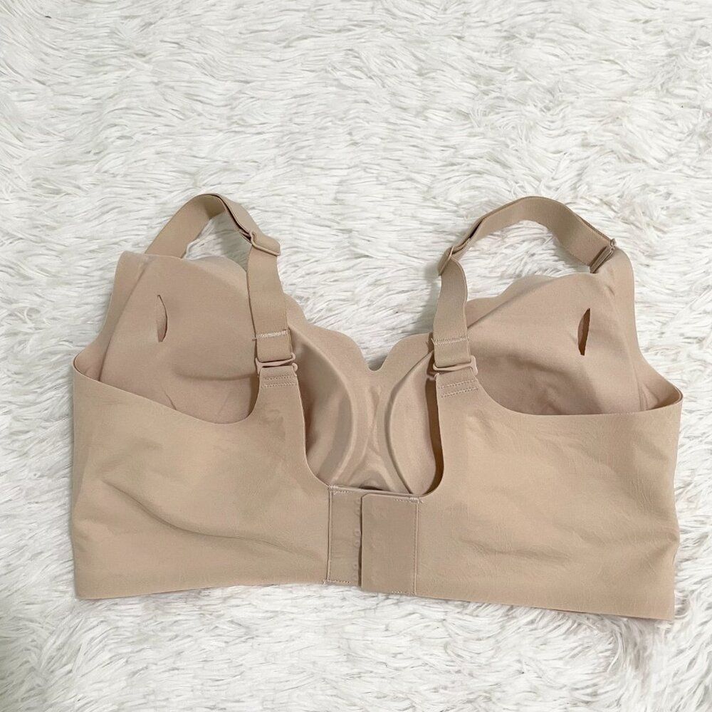 Women Floral Wireless Bra Light Support in Cream Size Small - Picture 6 of 9